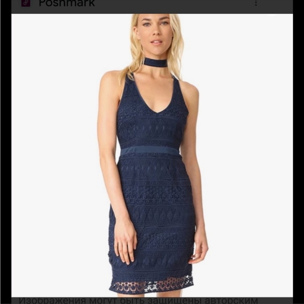 NWT LIKELY DREW Navy Lace Dress SIZE 4